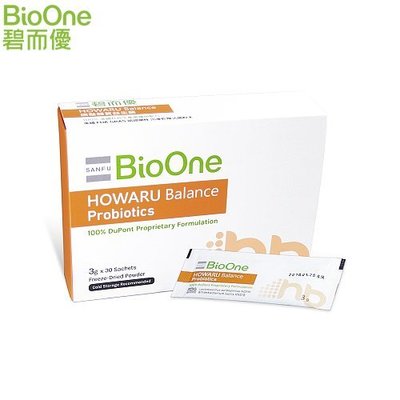 【BioOne】碧而優 HOWARU Balance 調整體質益生菌(30入)