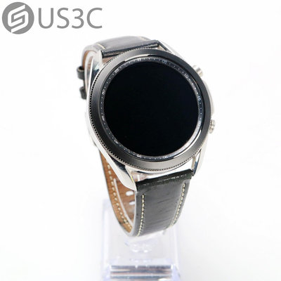 【US3C-桃園春日店】公司貨 三星 Samsung Galaxy Watch 3 45mm SM-R840 星幻銀 WPC無線充電 心率偵測 IP68防塵防水