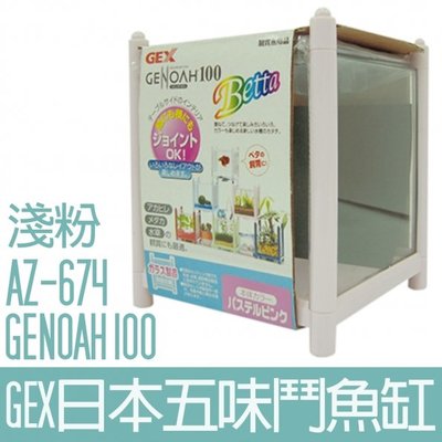 【GEX】GENOAH 100日本五味鬥魚缸