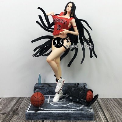 經典熱賣海賊王 DOUBLE SS 籃球女帝波雅漢庫克 手辦灌籃高手雕像模型擺件