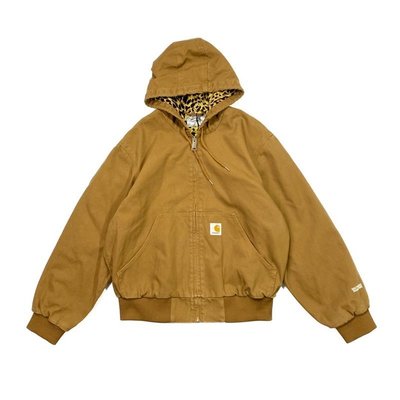 100原廠％~carhartt wip聯名 連帽夾克拉鏈外套