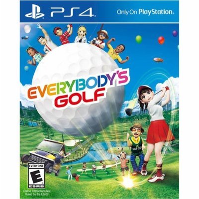 【全新未拆】PS4 新 全民高爾夫 Everybody's Golf 中英文版 (附初回特典)【台中恐龍電玩】