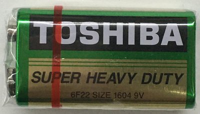TOSHIBA 東芝碳鋅電池 東芝電池 無鉛電池 碳鋅電池 環保電池 TOSHIBA電池 9V電池