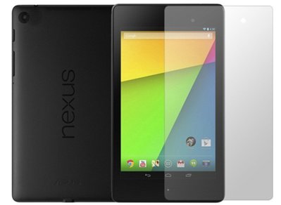 ASUS Google Nexus7 二代專用 高硬度 螢幕保護貼 亮面高清 防刮 保護膜 防指紋 靜電吸附 不殘膠