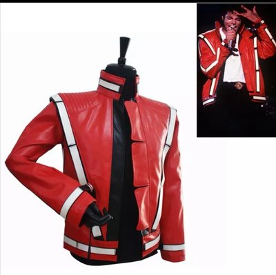 麥可傑克森,Michael Jackson ~Thriller(顫慄) 經典"演唱會"版本紅色外套