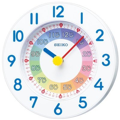 SEIKO 精工鐘錶 兒童訓練 智育 學習 練習 認識 時鐘 掛鐘 立鐘 刻度時鐘 鬧鐘~免運費~ ~安安購物城~
