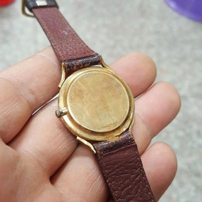 ＜10k金 厚包金＞古典 老錶 絕版錶 石英錶 可遇不可求 3.2 A7
