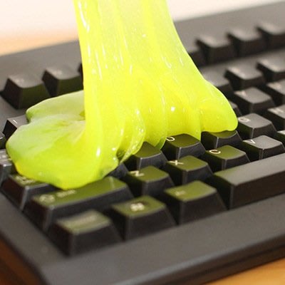 史萊姆清潔膠 萬能清潔膠 水晶神奇 萬能用清潔去塵死角膠 鍵盤 遙控器 鞋子 計算機 各種縫隙 除塵軟膠