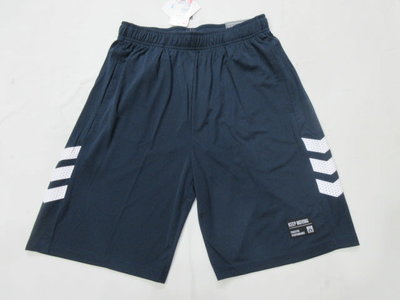 【FIRESTAR】~方元 籃球褲 運動短褲 針織短褲 寬鬆舒適 吸濕排汗 B1701-93 深藍