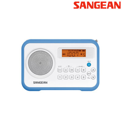【含稅】SANGEAN山進 PR-D30 二波段 數位式時鐘收音機 調頻 調幅 PRD30 FM AM