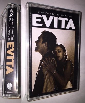 瑪丹娜 Madonna 1996 阿根廷別為我哭泣 Evita 電影原聲帶 飛碟唱片 台灣版 錄音帶 卡帶 磁帶 附歌詞