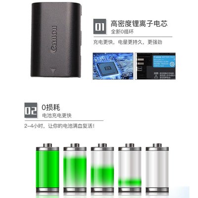 【台灣·好品免郵】佳能LP-E6電池5D4 5D2 5D3 6D 6D2 60D 7D2 70D 80D單反相機