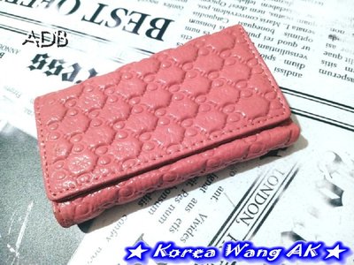 Korea Wang AK SHOP~(現貨)韓瘋玩轉時尚 鑰匙圈收納皮革包KEY整齊排放 單個290元【GR13】