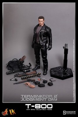 金錢貓雜貨 全新 Hot Toys DX10 1/6 魔鬼終結者2 Terminator 2 T-800