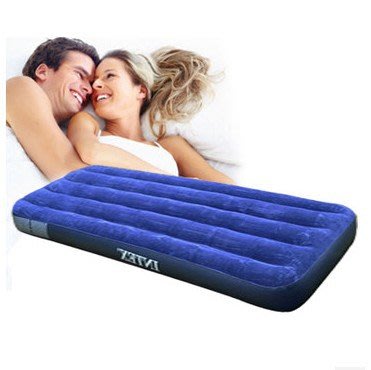 INTEX68950 單人充氣床墊 豪華植絨氣墊床 充氣床 空氣床墊
