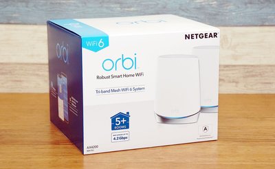 NETGEAR RBK752 ORBI AX4200 WiFi6 Mesh 2入組無線基地台~全新公司 ~ 僅有一組~