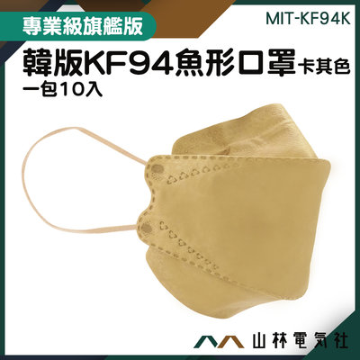 『山林電氣社』奶茶口罩 網紅 摺疊口罩 咖啡色口罩 韓版口罩 防護口罩 鳥嘴口罩 MIT-KF94K