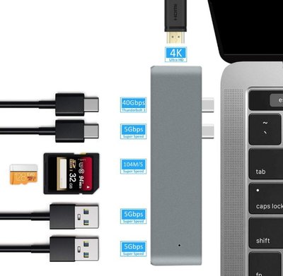 【賣】MacBook M1 蘋果電腦專用 Type C 轉接器 USB C HUB 集線器 HDMI/USB3.0