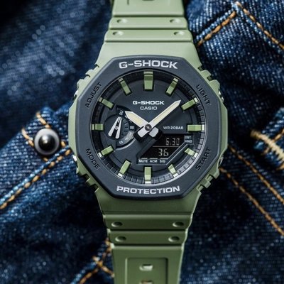 casio green slim