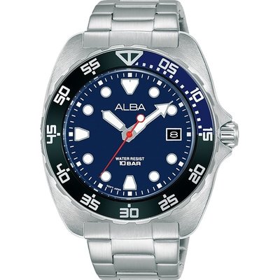 公司貨附發票｜ALBA 雅柏 潛水風格時尚腕錶 VJ42-X317B / AS9M91X1