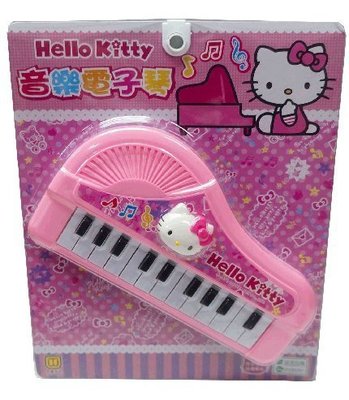 哈哈玩具屋~三麗鷗 正版授權 Hello kitty 凱蒂貓 音樂電子琴 玩具
