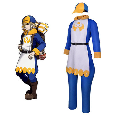 cosplay服裝 寶可夢傳說阿爾宙斯cos服旅行商人望羅cosplay動漫服裝萬圣節服裝 SW008