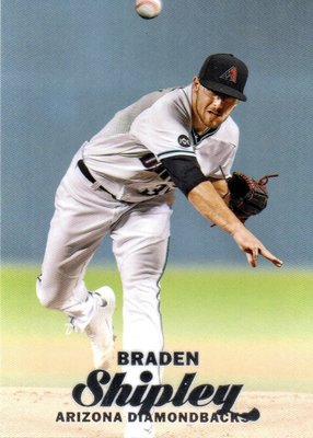 ^.^飛行屋(全新品)美國職棒 MLB 亞利桑那響尾蛇隊 Braden Shipley 球員卡(棒球卡)#68