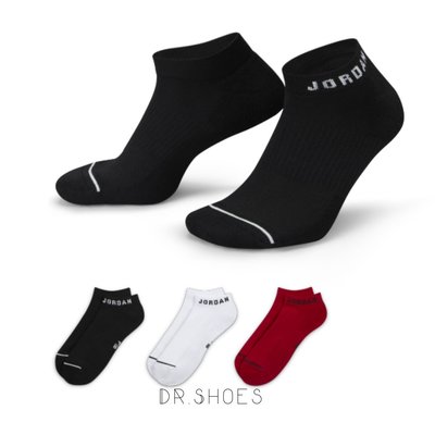 【Dr.Shoes】NIKE JORDAN EVERYDAY DRY 裸襪 短襪 運動襪 襪子 DX9656-902