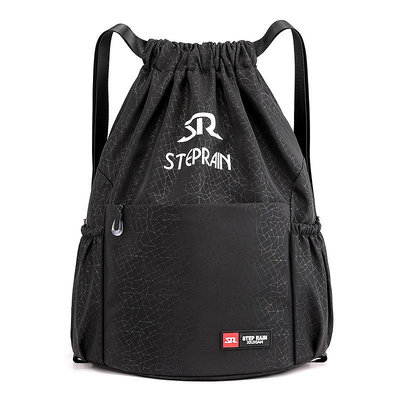 籃球包束口袋抽繩雙肩包大容量旅行運動背包防水輕便折疊健身收納籃球包