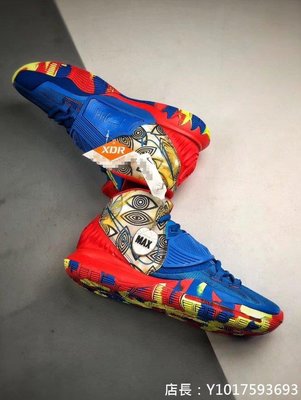 Nike Kyrie 6 藍紅 城市 戰靴 歐文 時尚 短筒 籃球鞋 男鞋 CQ7634-409