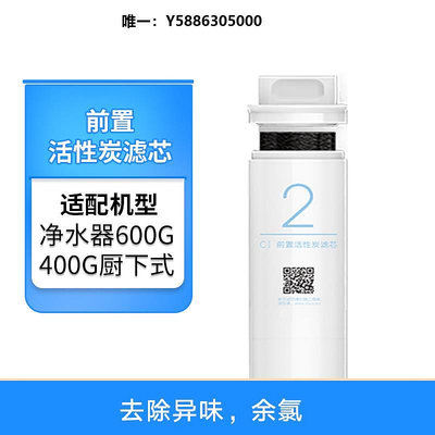 淨水器濾芯小米凈水器濾芯反滲透前置后置活性炭2號4號廚上廚下通用