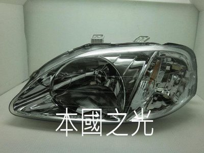 oo本國之光oo 全新 本田 HONDA 1999 2000 K8 JM 六代喜美 原廠型 大燈 一顆 台灣製造