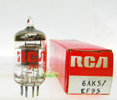 中國 6J1 升級管︽NO:61049 美國 RCA 6AK5 / EF95 (NIB真空管( 5654  CV4010