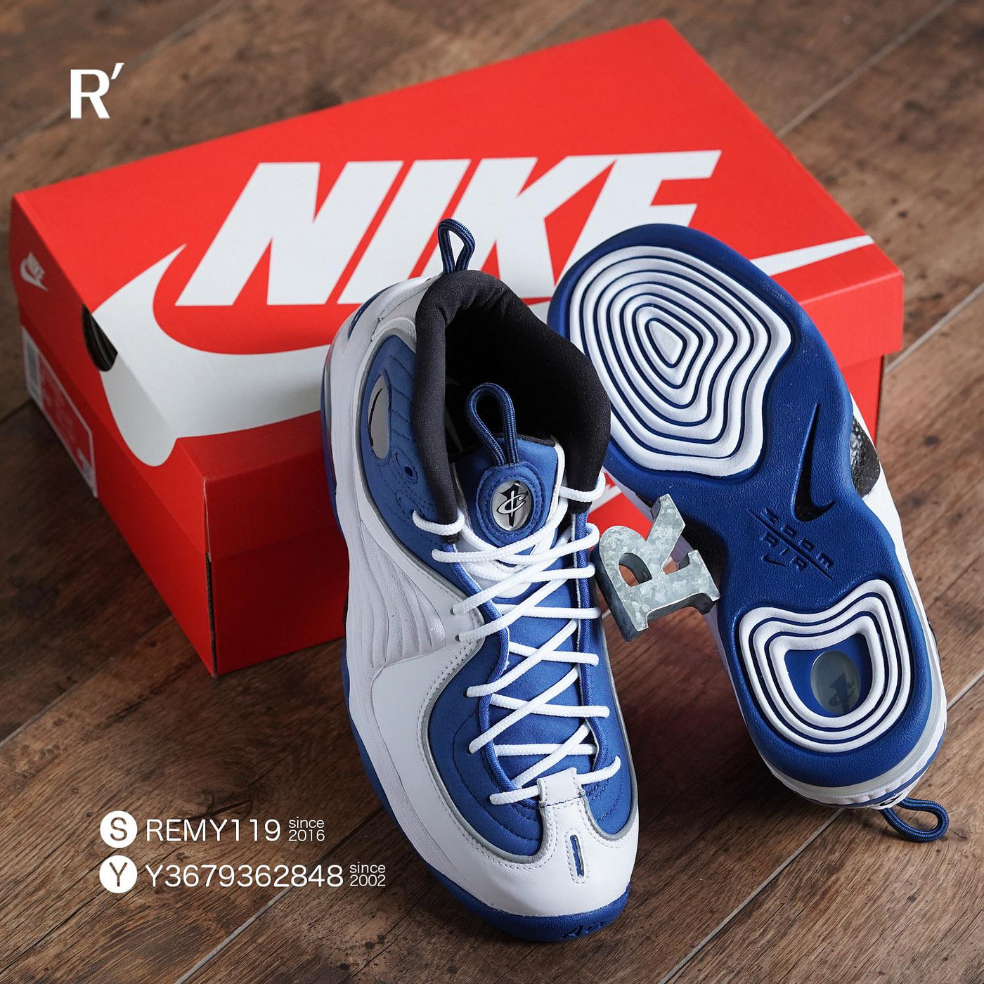 R'代購Nike Air Penny 2 Atlantic Blue Quickstrike 白藍FN4438-400