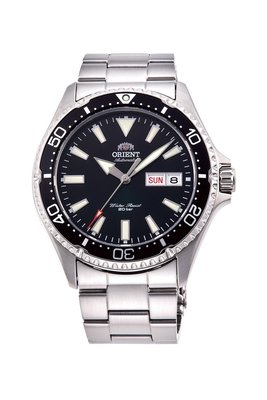 [時間達人]可議ORIENT東方錶 水鬼錶 系列200m 潛水錶 鋼帶黑色RA-AA0001B