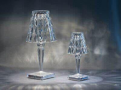 義式時尚家具 KARTELL BIG BATTERY by FERRUCCIO LAVIANI 經典透明 LED 桌燈