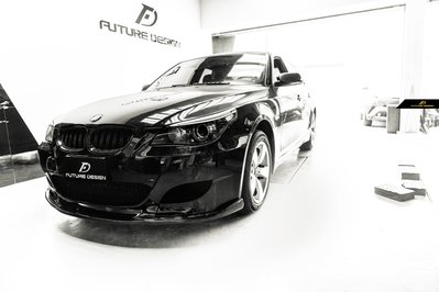 【政銓企業有限公司】BMW E60 E61 台製 M5 保桿 專用 H款 高品質 卡夢 前下巴 免費安裝 現貨