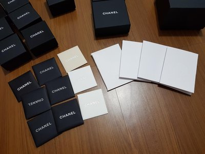 Chanel 香奈兒 說明書 說明卡 購證憑證紙卡套 名牌精品配件 包裝 送禮