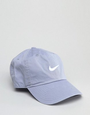 【Footwear Corner 鞋角】Nike H86 Logo Cap Blue Caps 耐吉白勾電繡 老帽