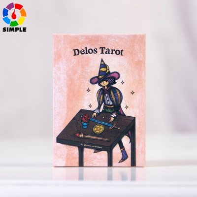 桌遊 桌遊配件Delos Tarot Card Game 78 PCS