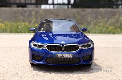 現貨熱銷-汽車模型 寶馬M5車模 原廠新1:18 NOREV代工  新BMW M5 F90 2018合金汽車模型xz