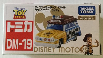 全新 未拆 Tomica  DM-19 迪士尼 玩具總動員 胡迪 警車