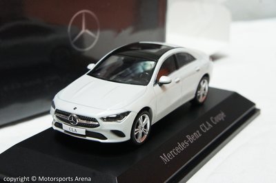【現貨特價】賓士原廠 1:43 Spark Mercedes Benz CLA Class C118 2019 白色