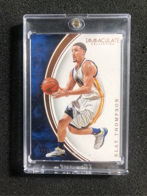 2015-16 Immaculate collection Klay Thompson 小國寶銅面 限量49張
