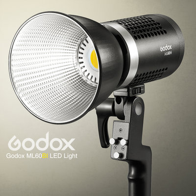 三重☆大人氣☆ 公司貨 Godox 神牛 ML60 BI 60W 雙色溫 LED 持續燈 補光燈 攝影燈 外拍 (單燈)
