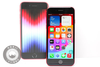 【台南橙市3C】Apple iPhone SE 3 256G 256GB 4.7吋 紅色  二手手機 #86100