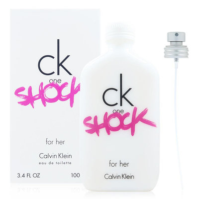 《小平頭香水店》CK ONE SHOCK FOR HER 女性淡香水100ml/200ml