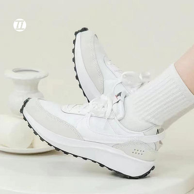 Nike WAFFLE DEBUT 男女氣墊輕便透氣運動休閒鞋 DH9523-100/600
