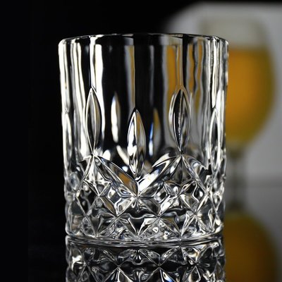 酒杯DELISOGA刻花玻璃杯古典杯啤酒杯威士忌杯果汁杯水杯印