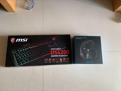 MSI DS4200 遊戲鍵盤 MSI M92 遊戲滑鼠